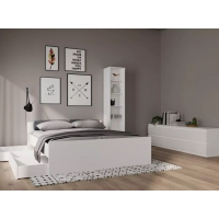 Кровать Орион 140*200 (белый) - Изображение 2